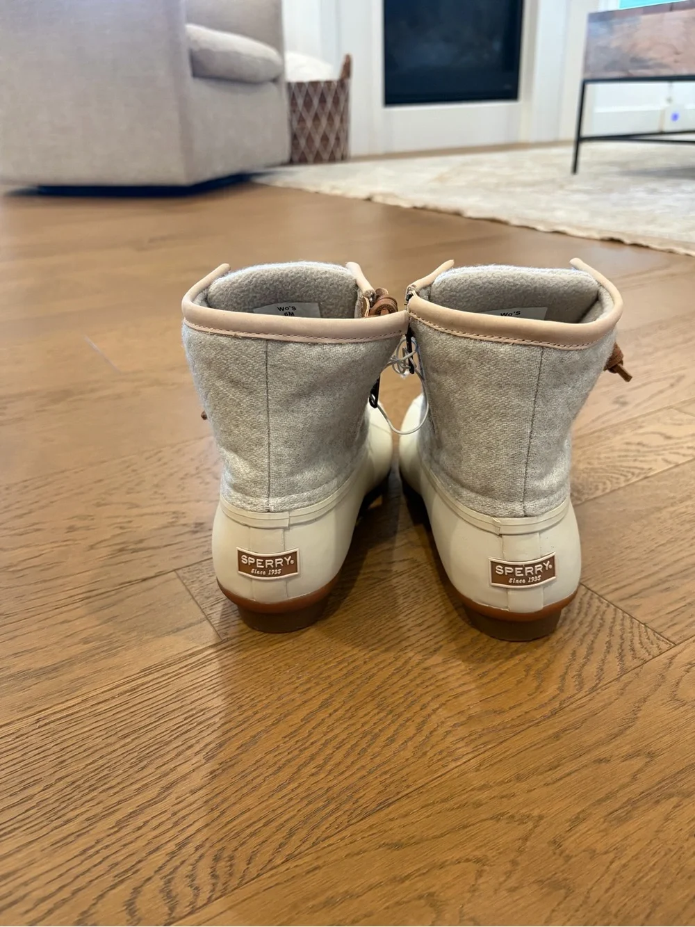 Women’s Sperry Saltwater Embossed Wool Duck Boots